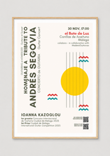 Cargar la imagen en el visor de la galería, Póster concierto de Ioanna Kazoglou noviembre 2025

