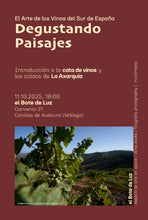 Cargar la imagen en el visor de la galería, Cata de vinos 'Degustando paisajes' octubre 2025
